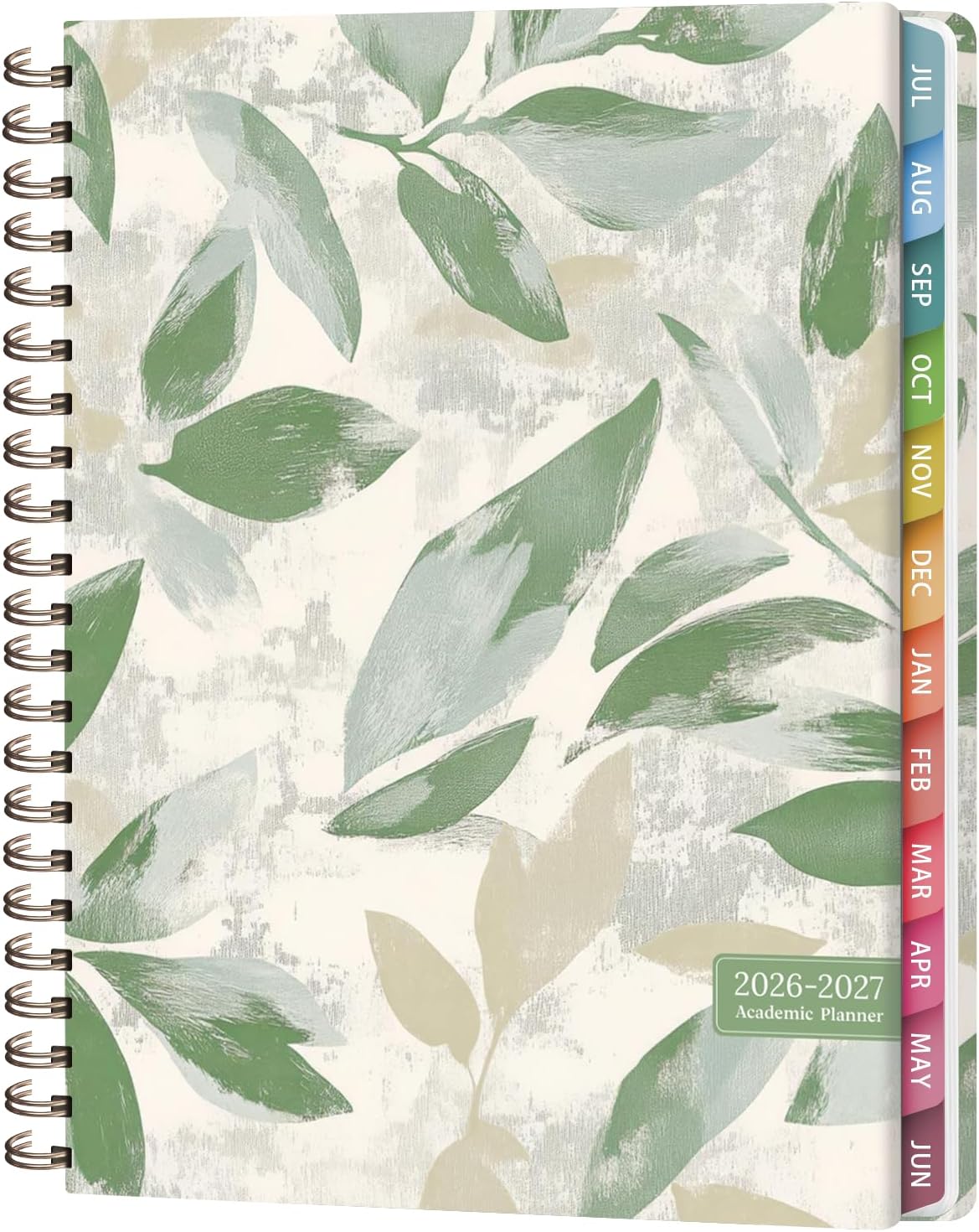 Planner 2026-2027, Weekly and Monthly Calendar Planner, JUL 2026 - JUN 2027 | A5(6.3'' x 8.5''), Hardcover, Agenda Book, Sprial Bound, Inner Pocket, Office and School Use