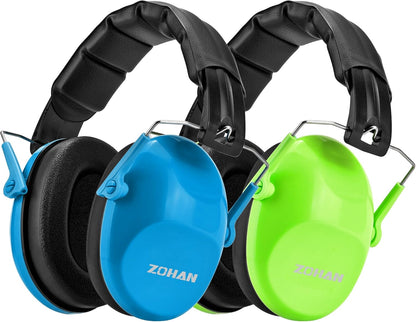 ZOHAN 032 Kids Noise Canceling Headphones - 25dB NRR Kids Ear Protection Earmuffs for School, Monster Jam, Fireworks, Travel, Air Show, Concert, Autism - Pink