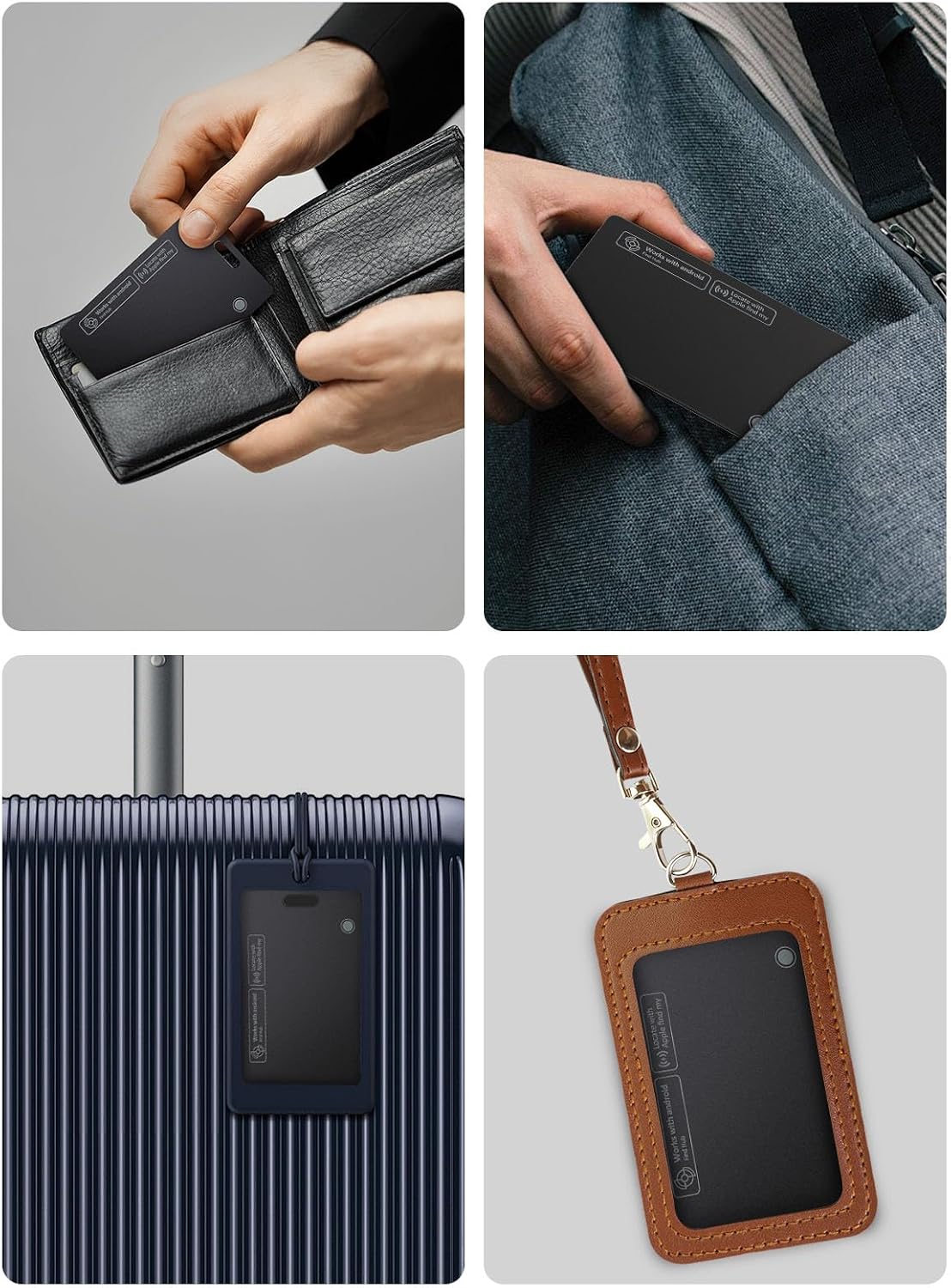 Wallet Tracker Card for Apple & Android