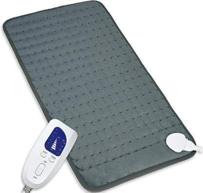 12"x24" Heating pad, Electric Heat Pad 6 Heating &4 Timer Setting
