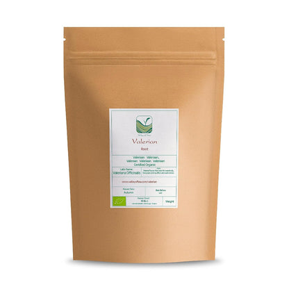 Valerian Root Tea Organic Dried Loose Herb - Warm Evening Infusion