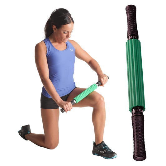 THERABAND Roller Massager, Muscle Massage Tool, Fascia Release, Back, 21"