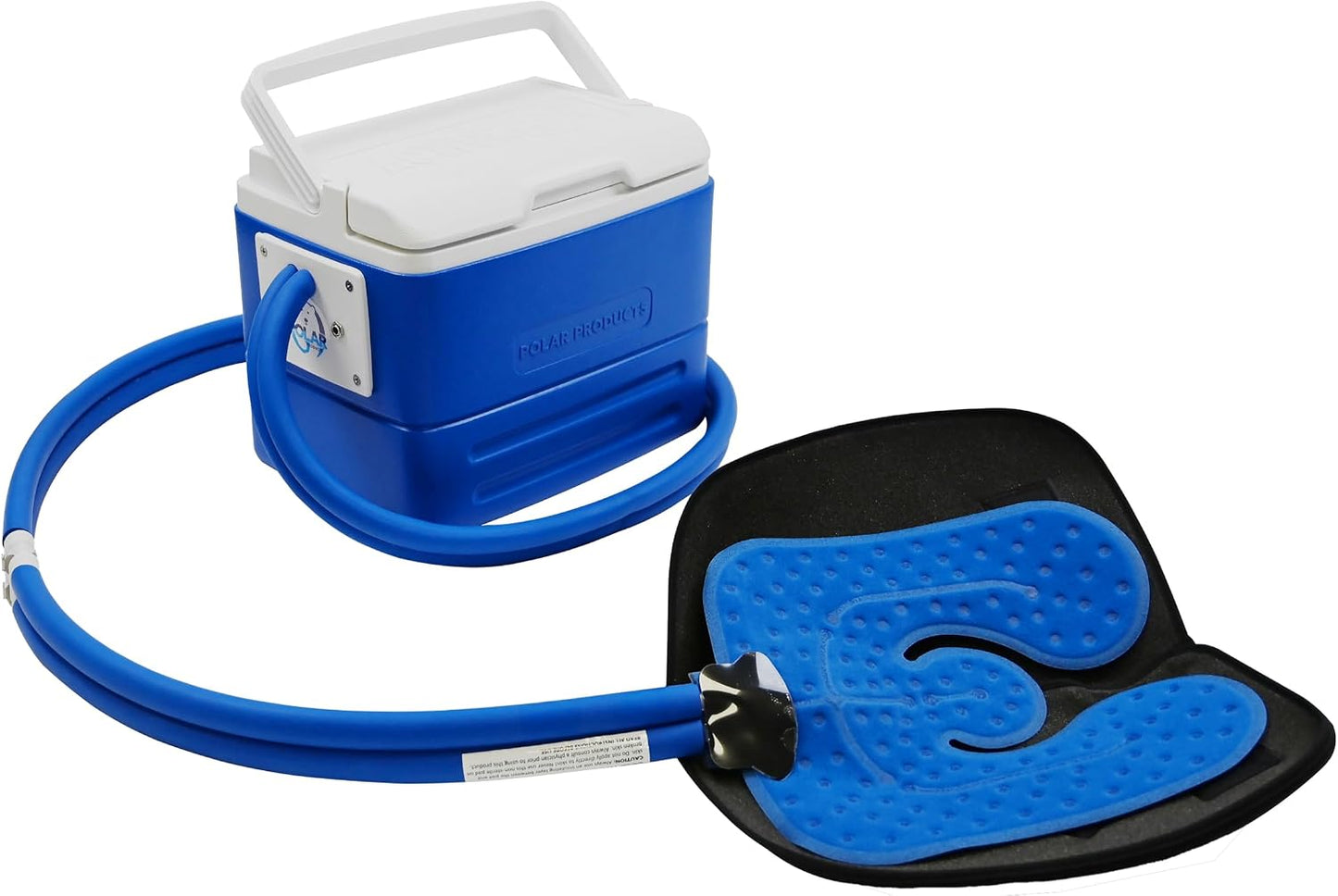 Polar Active Ice 3.0 Cold Therapy Ice Machine System with Programmable Timer, Shoulder Compression Pad, Lightweight 9 Quart Cooler Freeze Kit, Quiet Pump, Strong Cryotherapy Pain Relief Treatment