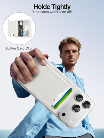 TopMade for MagSafe Wallet Works with Find My, Strongest Magnetic Wallet