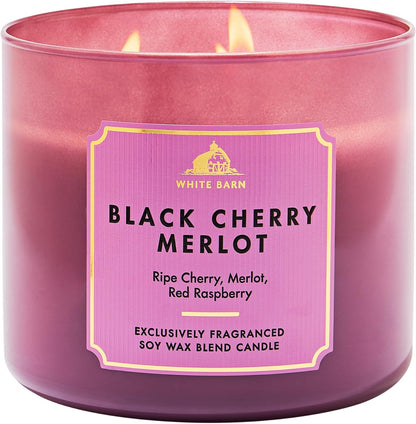Bath & Body Works Eucalyptus Spearmint 3-Wick Candle - Scented Candle for At-Home Use - Long-Lasting, Room-Filling Fragrance - High Fragrance Oil Concentration - Soy Wax Blend - 2-Pack