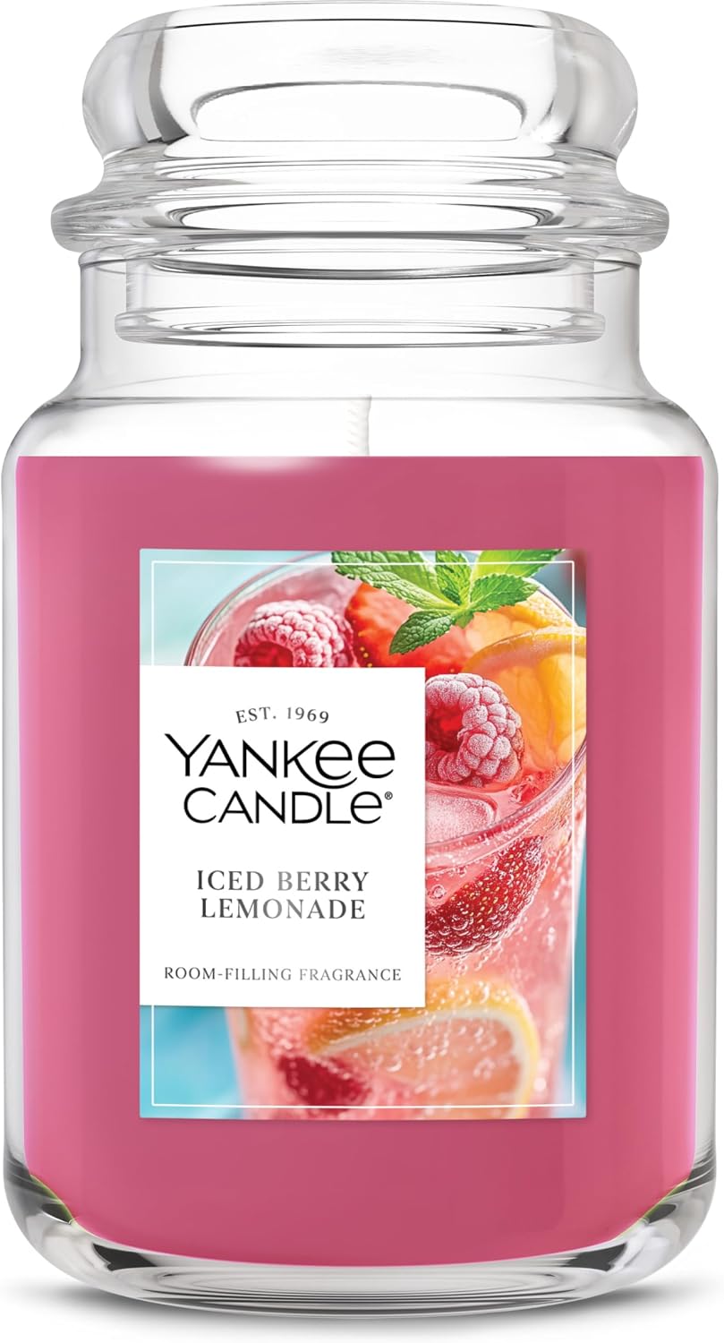 Yankee Candle Pink Sands Scented Candle, 22oz Large Jar