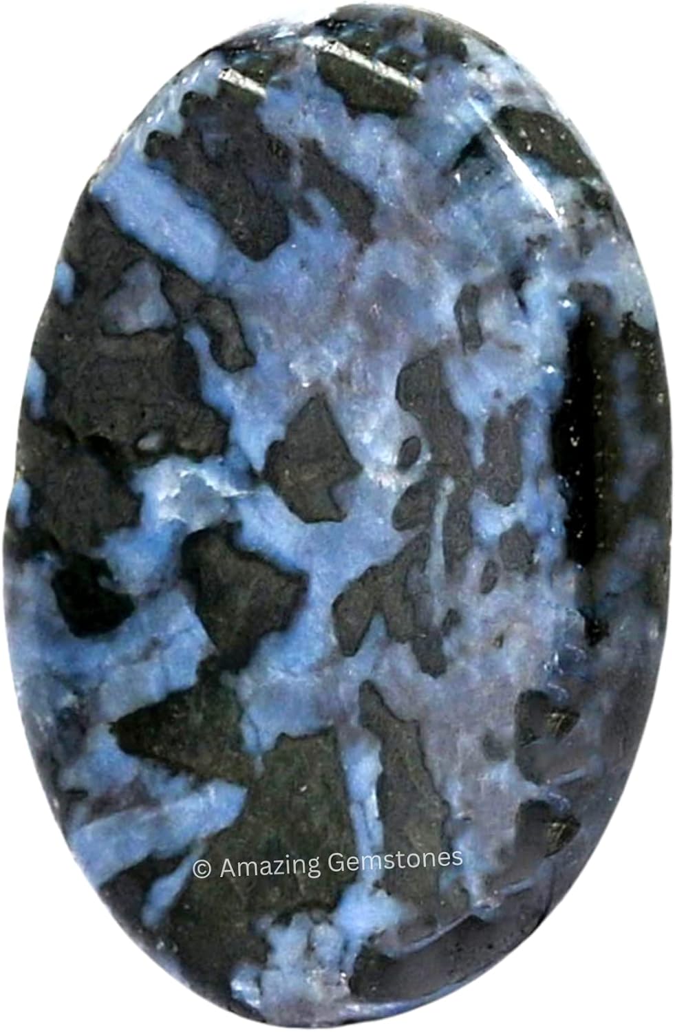 Amazing Gemstone Labradorite Thumb Worry Stone, Anxiety Stone, Healing Crystals - Piedra Crystal Fidget for Gift, Meditation, Calming, Relaxation, Stress Relief - Colors A