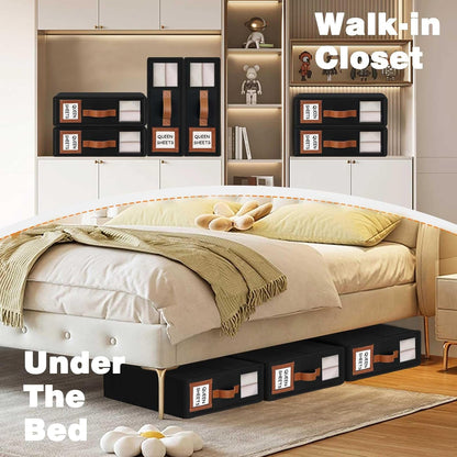 GhvyenntteS Bed Sheet Organizers and Storage, Closet Organizer