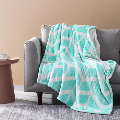 VENTIMI Electric Blanket Heated Throw, 50" x 60" Heated Blanket with 5 Heat Levels & 3 Hours Auto Off, Fast Heating Blankets with ETL & FCC Certification, Grey