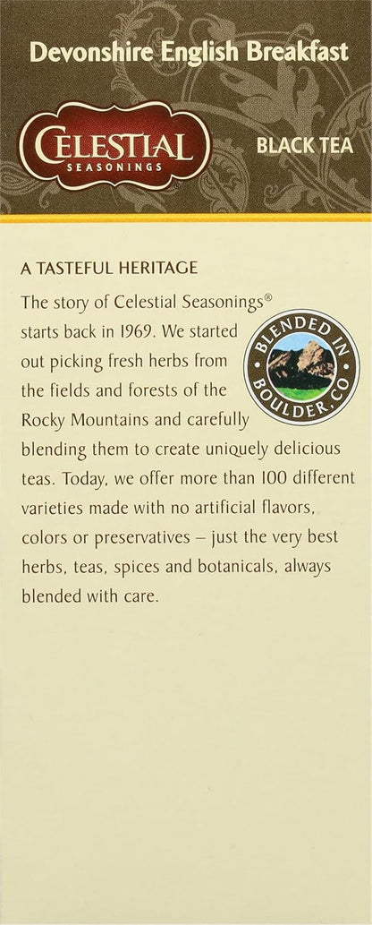Celestial Seasonings Caffeine Free Chamomile Herbal Tea, 25 Tea Bags