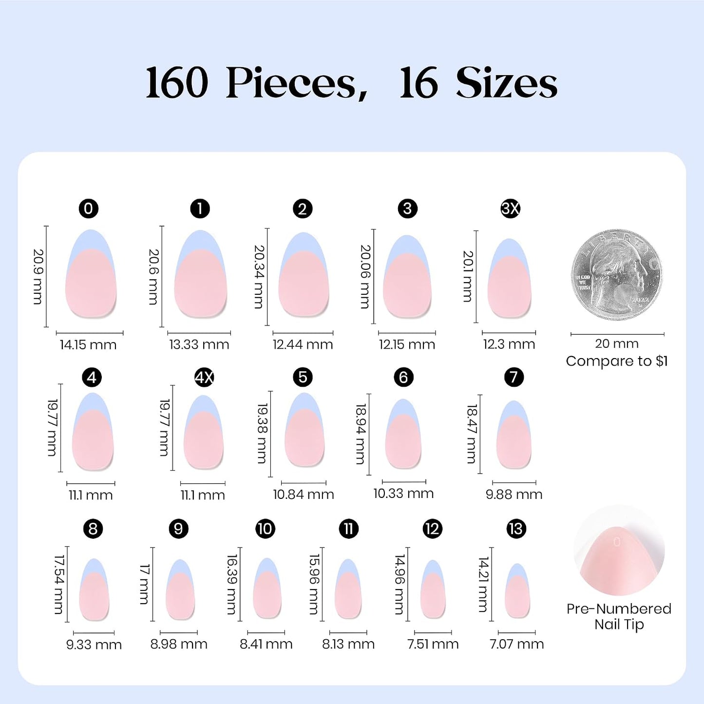 Beetles Press On Nail Kit-Short Square French Tip Press On Nails, 150Pcs Pink French Nail Tips with Nail Glue & Remover Builder Top Coat Nail Lamp, All-in-One DIY Fake Nails Gift for Women