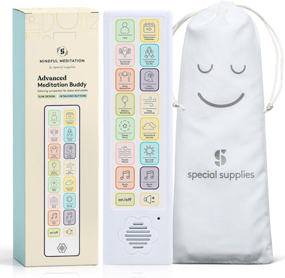 Special Supplies Meditation Buddy – Screen-Free Mindfulness & Breathing Device for Stress Relief, Daily Meditation, Anxiety Relief, Calm Focus & Emotional Balance for Kids and Adults (Adults)
