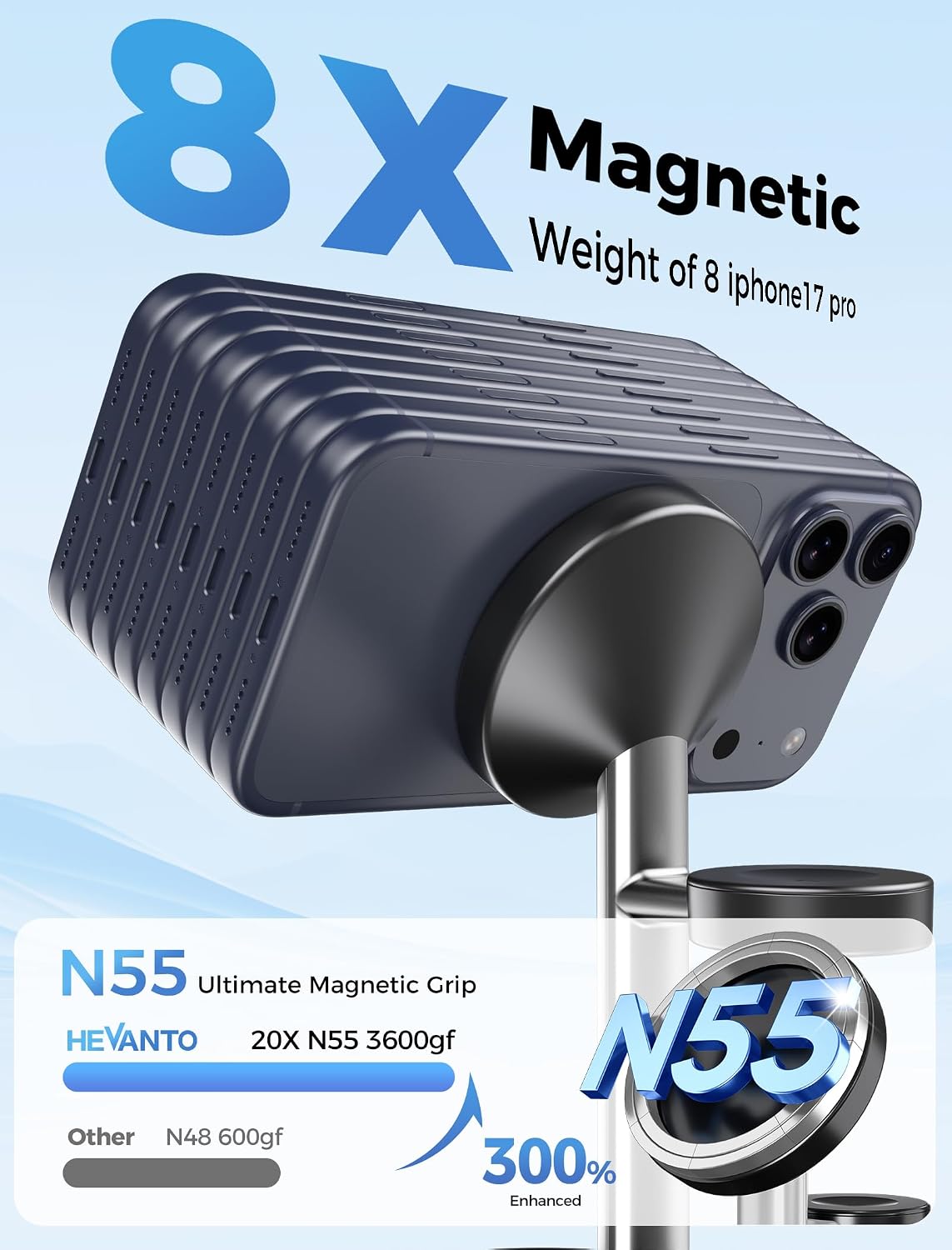 Mag-Safe Charger 3 in 1 Charging Station for iPhone Apple Watch AirPods