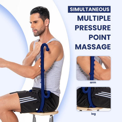 Ranarose Deep Tissue Back & Neck Massager for Body Muscle Pain Relief