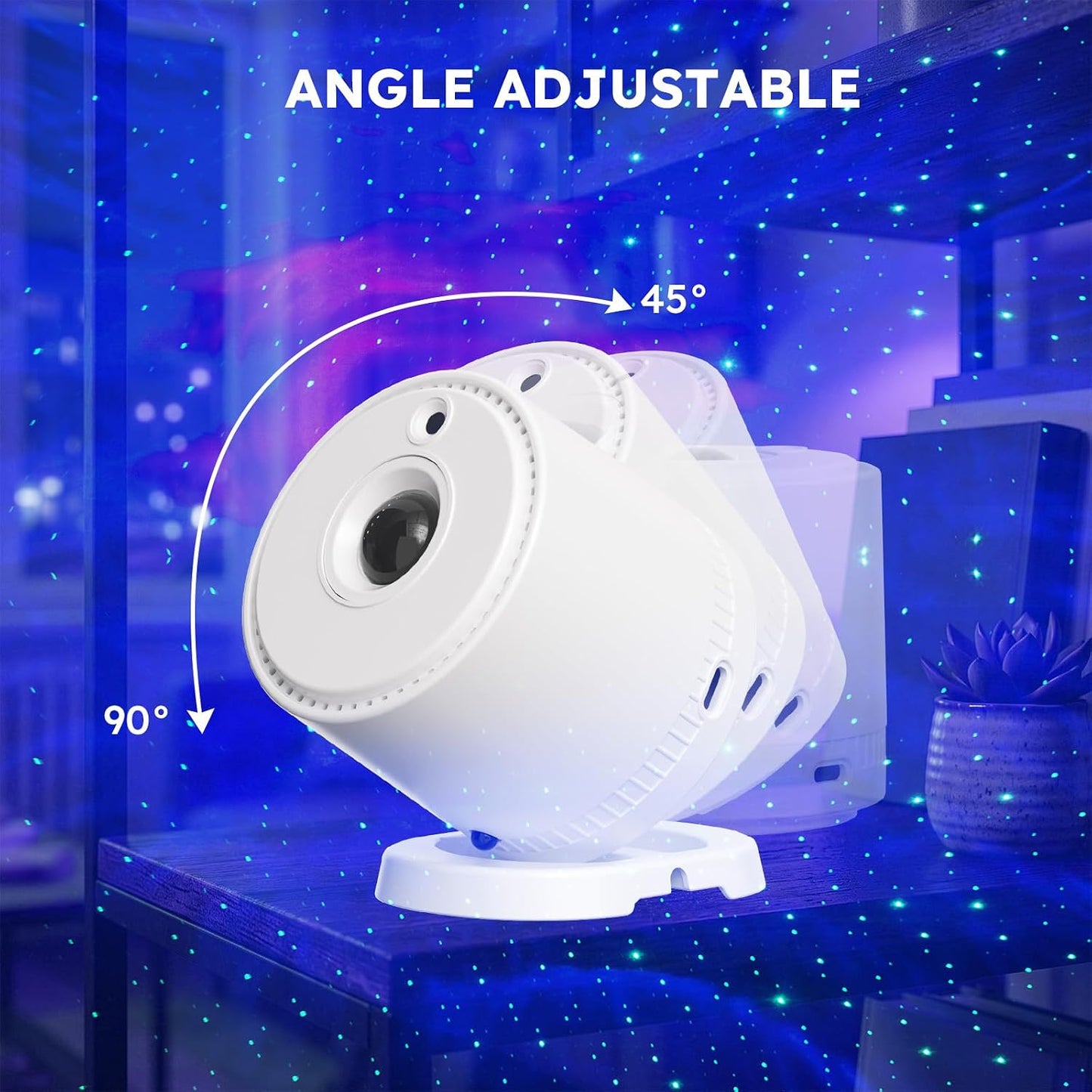 Galaxy Projector for Bedroom, Nebula Ceiling Led Lamp with Remote