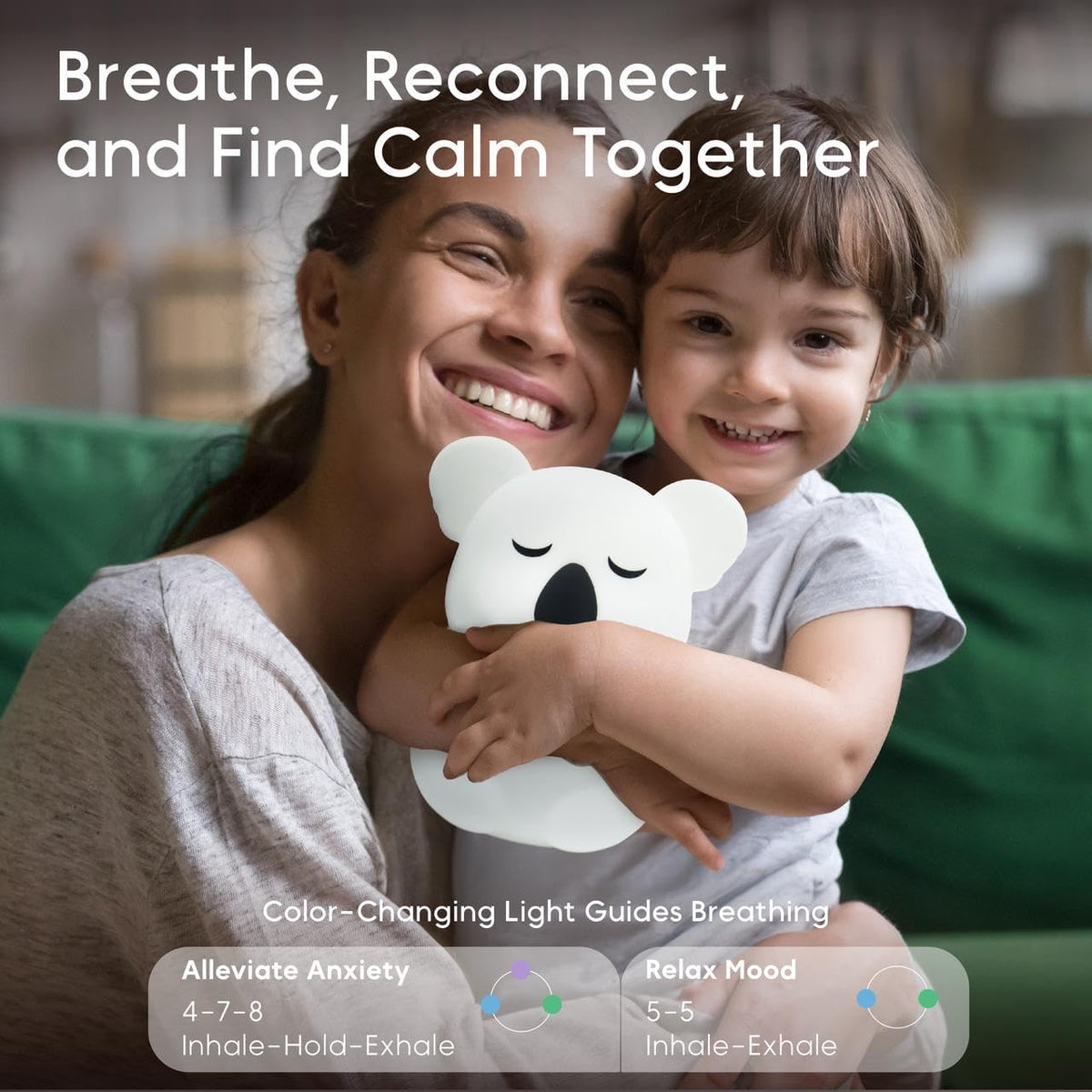 Breathing Pal Plus Kyle, Anxiety Relief Kid Breathing Light for Calm Down