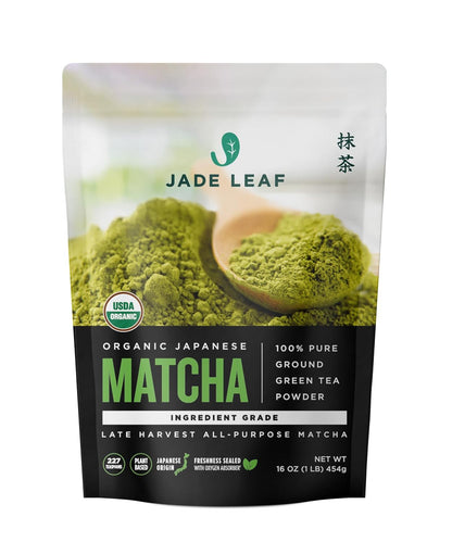Jade Leaf Matcha Powder, Organic Culinary Grade, 30g / 1.06oz