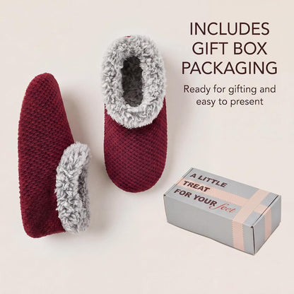 Cozylook Fuzzy Slippers for Women Indoor Soft Sole Slipper Socks
