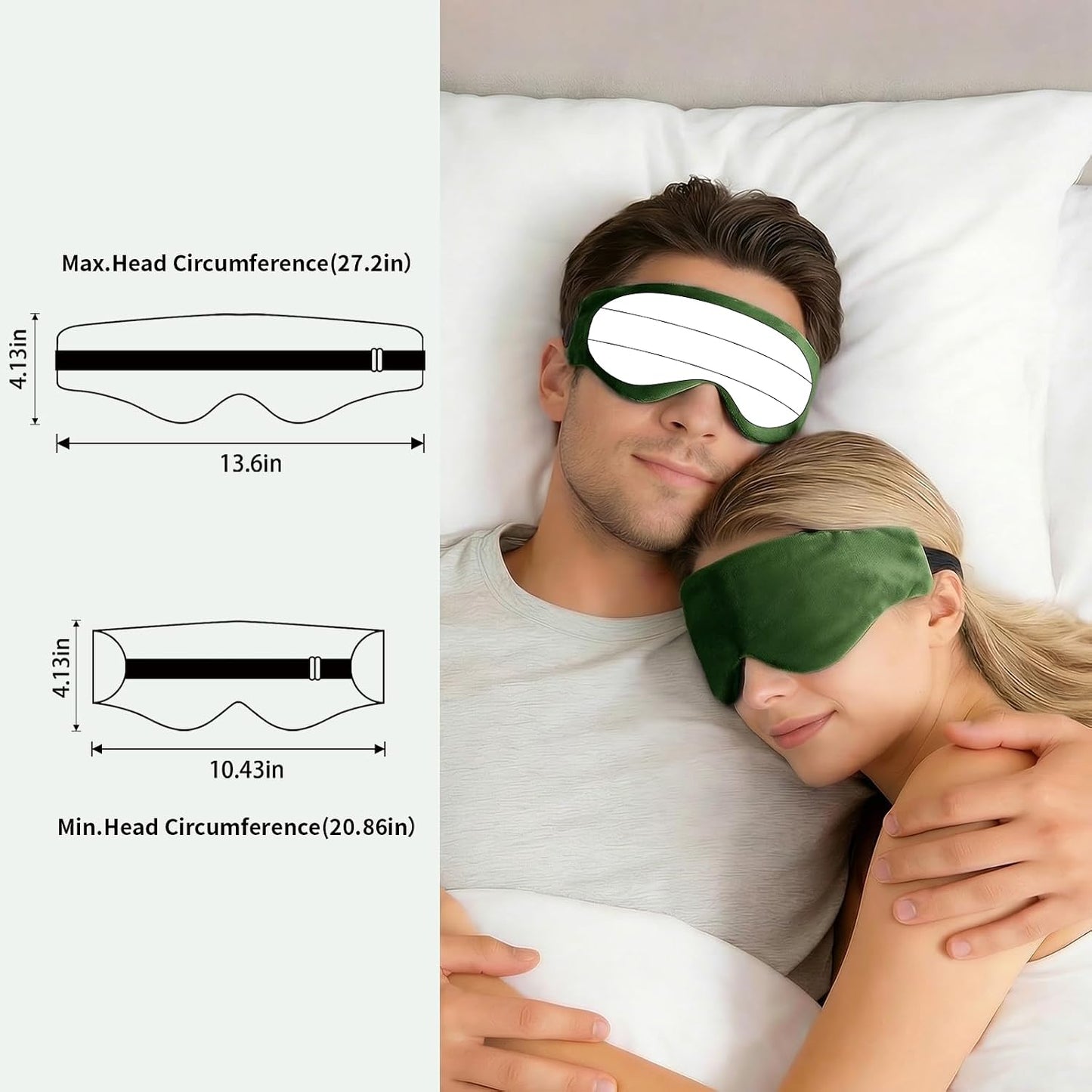 Lyocell Weighted Sleep Eye Mask for Women Men, 5.3oz & 7oz, Cooling, Removable Washable Weighted Bag, Light Blocking Eye Cover, Soft Eye Shade for Travel Essentials, Office Naps, Gift,Purple