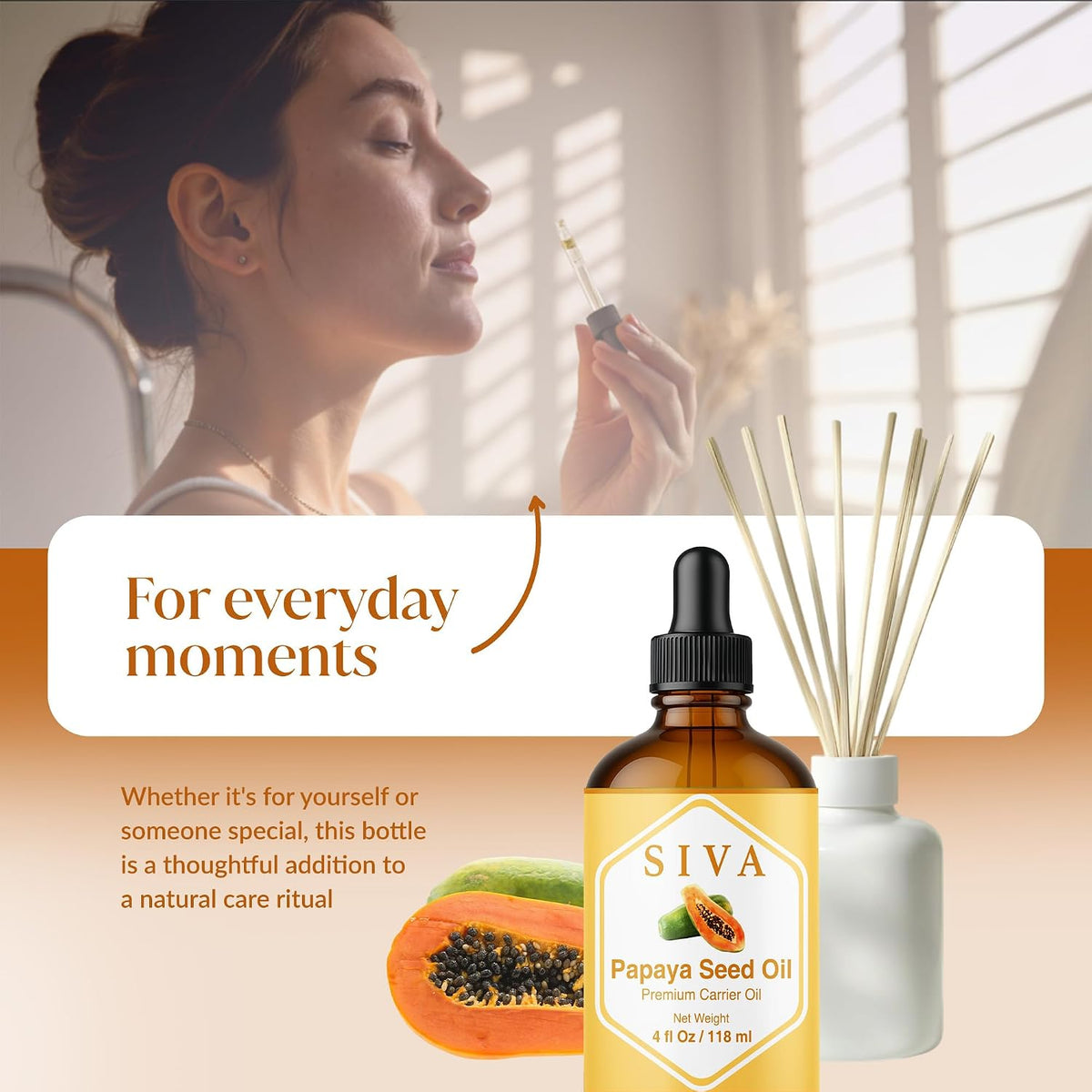 Siva Lavender Essential Oil, Huge Bottle, Large Size, 16 Fl Oz (473 ml)