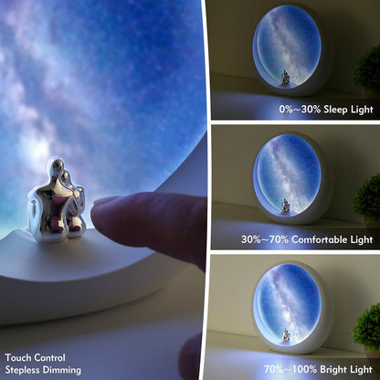 mamre Romantic Dimmable Sunset Lamp Home Decor Sunset Table Lamp Gift for Living Room Bedroom