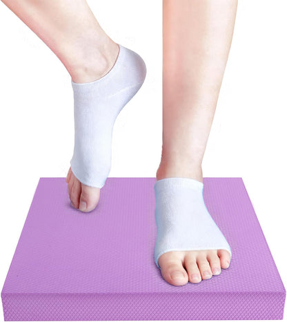 Exercise Balance Pad，Balance Foam Mat for Physical Therapy Equipment & Strength Stability Training, Slip Resistant Foam Mat for Yoga, Pilates, Meditation，Gardening knee pads