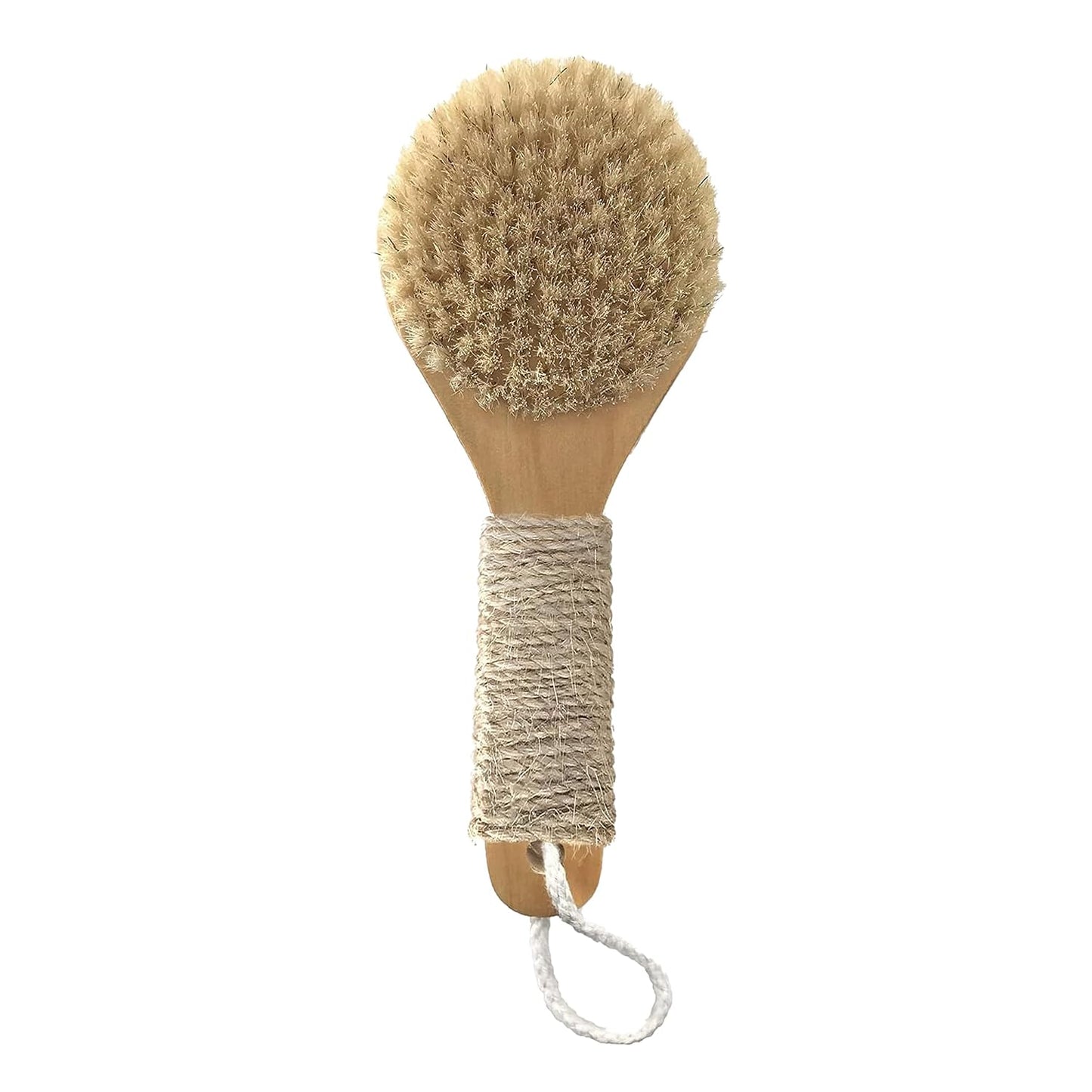 Esker Dry Brush | Lymphatic Drainage Massager and Exfoliating Body Scrubber | Body Scrubber Exfoliator | Natural Bristles | Daily Shower and Bath Ritual