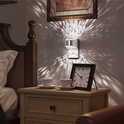 Briignite Night Light,Night Lights Plug into Wall,LED Projector Night Light