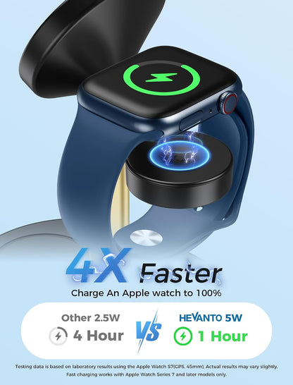 Mag-Safe Charger 3 in 1 Charging Station for iPhone Apple Watch AirPods