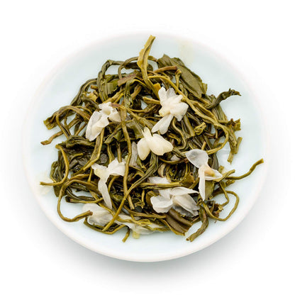 Oriarm Bi Tan Piao Xue Jasmine Green Tea 250g - Chinese Green Jasmine Tea Loose Leaf - Yuqian 3rd Grade