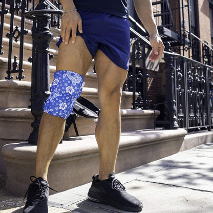 HurtSkurt® Premium Ice Therapy Sleeve – Turtle Bay Medium – Stretch-Fit Wearable Cold Compression Wrap for Knee, Leg, Elbow & Ankle Recovery, Durable, Machine Washable, Stays Cold Longer