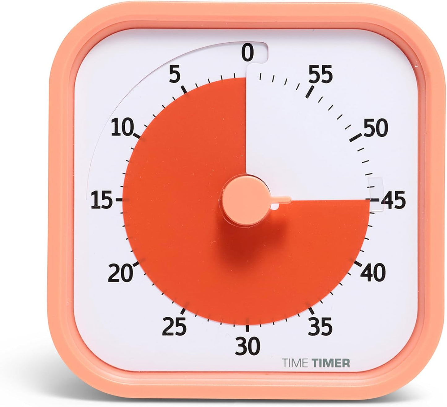 Time Timer MOD 60-Minute Visual Timer, Home Edition, Silent Operation, Study Tool for Homeschool and Office Use (Pale Shale)
