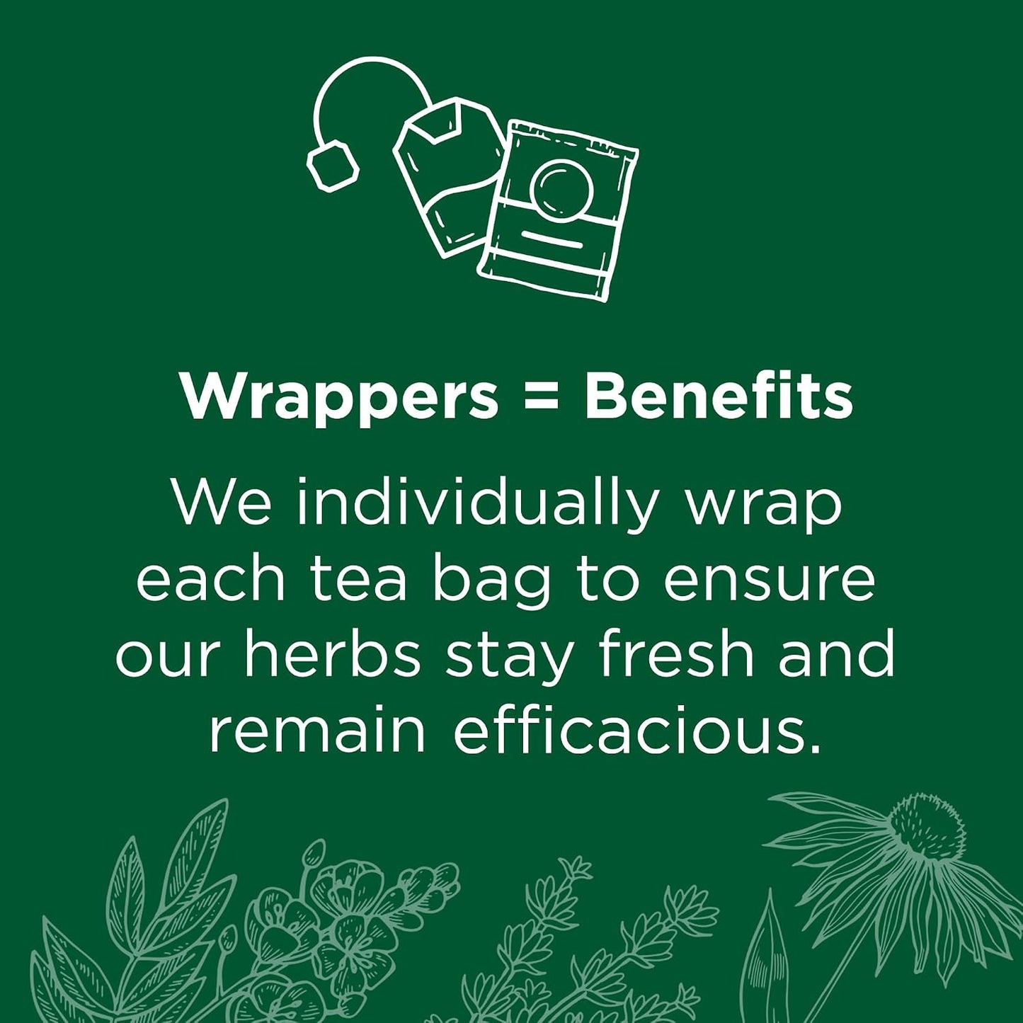 Traditional Medicinals Tea, Organic Chamomile & Lavender, Stress Relief, 48 Tea Bags