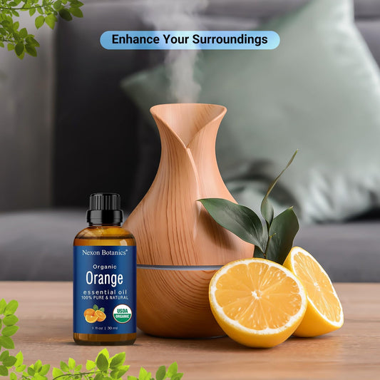 Organic Lavender Essential Oil 30 ml - Naturally Derived Oils for Aromatherapy, Diffusers, DIY, Candle and Soap Making Scent - Nexon Botanics