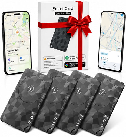 Wallet Tracker Card (iOS and Android), 6-12 Years Battery GPS Smart Card