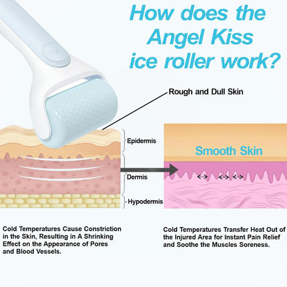 Angel Kiss Ice Roller for Face Eye - Women Gift Idea - Facial Massage Tool