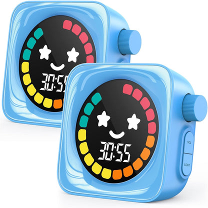 Visual Timer for Kids ADHD, 99-Mins Digital Countdown/Stopwatch Timer, Blue