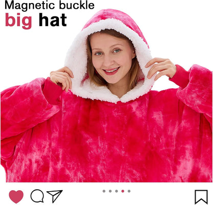 yescool Wearable Blanket Hoodie as Christmas Birthday Gifts for Women Mom - Colors A