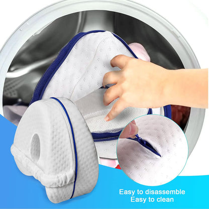 Vertdens Leg Pillow, Knee Pillow for Side Sleepers, Leg Pillows for Sleeping, Knee Cushion for Sleeping,Suitable for Relieving Leg, Back, Knee Pain