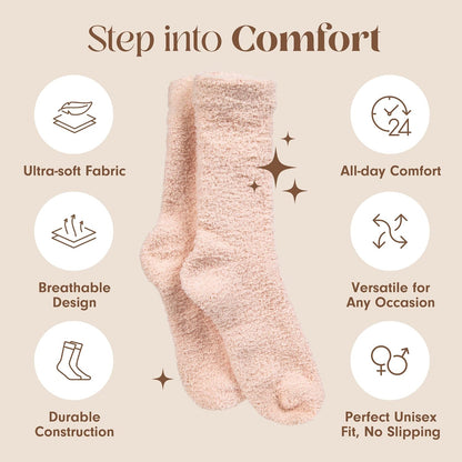 Unboxme Gifts Warm & Cozy Ultra-Luxe Cloud Sock, Gift for Women & Men