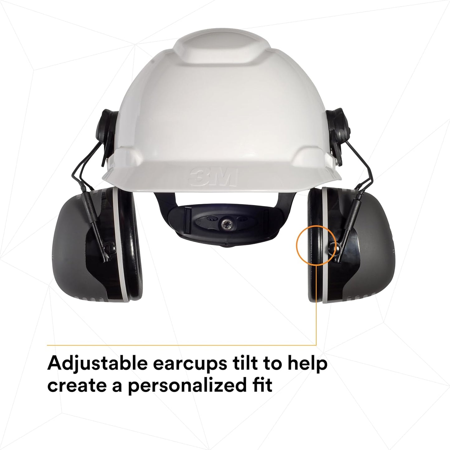 3M PELTOR Ear Muff Hearing Protection, X5 Series, Noise Protection NRR 21 dB, Construction, Manufacturing, Automotive