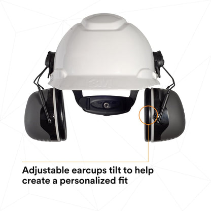 3M PELTOR Ear Muff Hearing Protection, X5 Series, Noise Protection NRR 21 dB, Construction, Manufacturing, Automotive