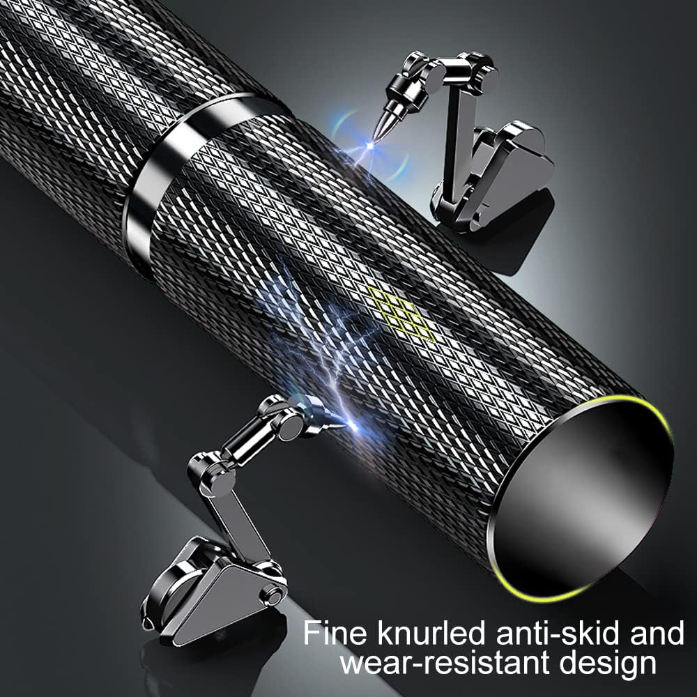 Silver Metal Hand Grip Set, 50LB-400LB No Slip Heavy-Duty Grip Strengthener Great Wrist & Forearm Hand Exerciser, Home Gym, Hand Gripper Grip Strength Trainer