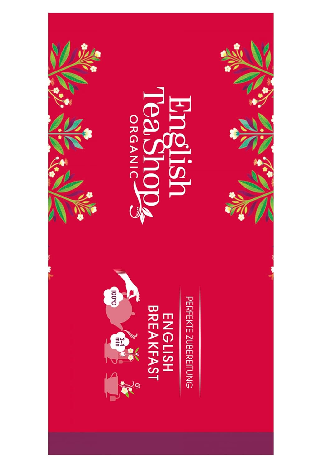 English Tea Shop Organic English Breakfast Tea - 20 Sachet Teabags