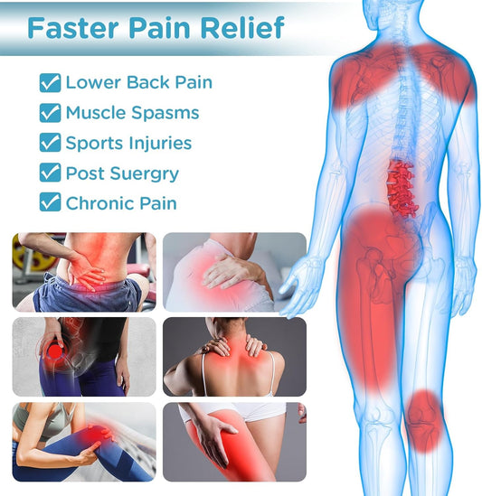 Comfytemp Large Ice Pack for Injuries Reusable Gel Back Pack Pain Relief