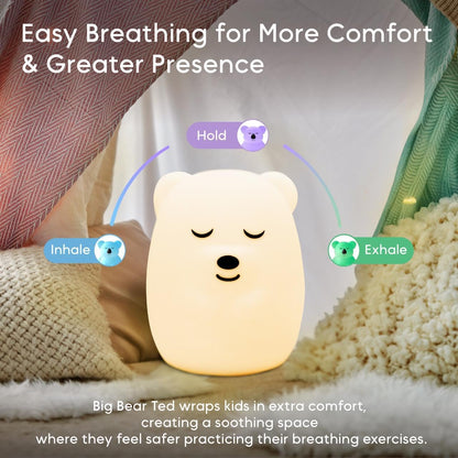Breathing Pal Plus Kyle, Anxiety Relief Kid Breathing Light for Calm Down