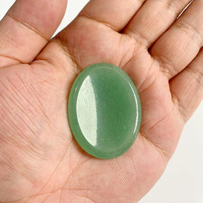6PCS Thumb Worry Stone for Anxiety Healing Crystals Sets, Hand Carved Crystals and Healing Stones, Meditation Crystal Reiki Natural Relax Palm Stone for Anxiety Therapy Relief