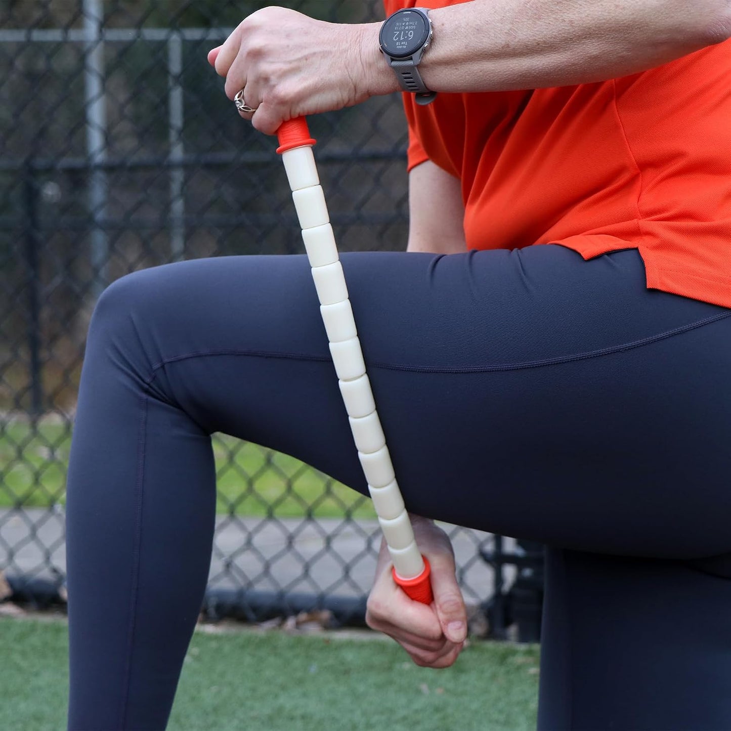 Tiger Tail The Stick - Bendy 15” Flexible Muscle Roller Stick for Myofascial Release & Trigger Points - Bendable Deep Tissue Massager for Legs, Back, Shoulders - Relieve Soreness & Improve Recovery