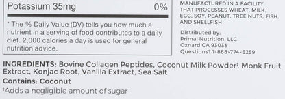 Primal Kitchen Matcha Collagen Keto Latte Powder, Sugar-Free Collagen Peptides, 9.33 Ounces