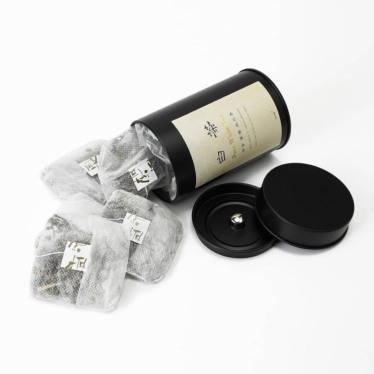 Curret White Tea Blend – Fujian & Yunnan White Tea, Honey Sweet, 15 Count